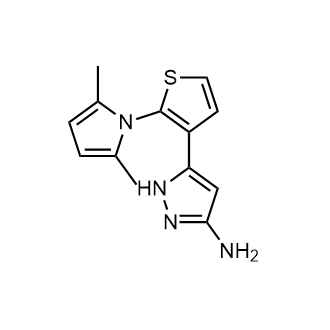 5-(2-(2,5-Dimethyl-1H-pyrrol-1-yl)thiophen-3-yl)-1H-pyrazol-3-amine|CS-0572999