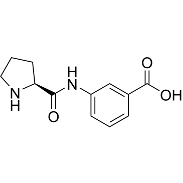 (S)-3-(pyrrolidine-2-carboxamido)benzoic acid|CS-0573037