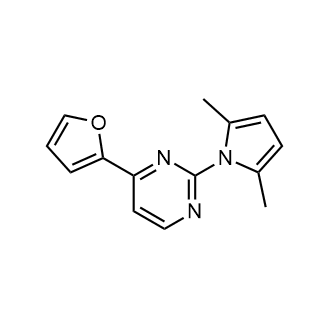 2-(2,5-Dimethyl-1H-pyrrol-1-yl)-4-(furan-2-yl)pyrimidine|CS-0573128