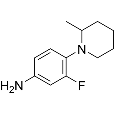 3-Fluoro-4-(2-methylpiperidin-1-yl)aniline|CS-0573398
