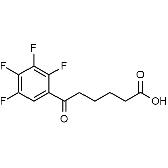 6-Oxo-6-(2,3,4,5-tetrafluorophenyl)hexanoic acid|CS-0573430