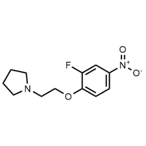 1-(2-(2-Fluoro-4-nitrophenoxy)ethyl)pyrrolidine|CS-0573563