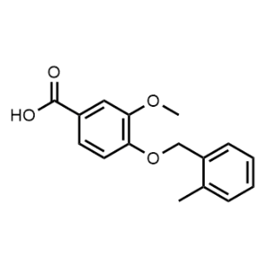 3-Methoxy-4-((2-methylbenzyl)oxy)benzoic acid|CS-0573582