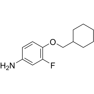 4-(Cyclohexylmethoxy)-3-fluoroaniline|CS-0573590