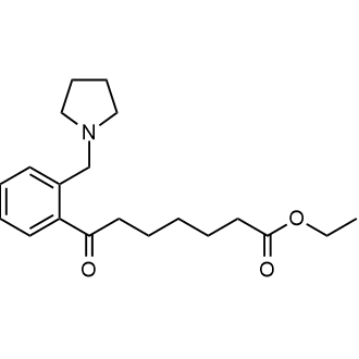 Ethyl 7-oxo-7-(2-(pyrrolidin-1-ylmethyl)phenyl)heptanoate|CS-0573822
