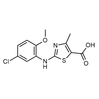 2-((5-Chloro-2-methoxyphenyl)amino)-4-methylthiazole-5-carboxylic acid|CS-0573931