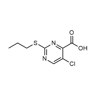 5-Chloro-2-(propylthio)pyrimidine-4-carboxylic acid|CS-0573933