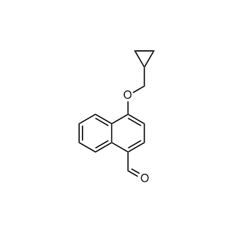 4-(Cyclopropylmethoxy)-1-naphthaldehyde|CS-0574006
