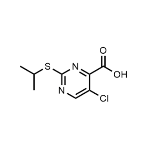 5-Chloro-2-(isopropylthio)pyrimidine-4-carboxylic acid|CS-0574059