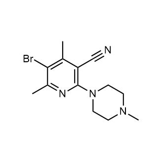 5-Bromo-4,6-dimethyl-2-(4-methylpiperazin-1-yl)nicotinonitrile|CS-0574114