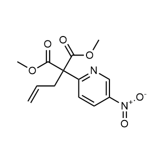 Dimethyl 2-allyl-2-(5-nitropyridin-2-yl)malonate|CS-0574153