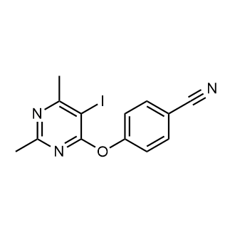 4-((5-Iodo-2,6-dimethylpyrimidin-4-yl)oxy)benzonitrile|CS-0574162