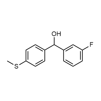 (3-Fluorophenyl)(4-(methylthio)phenyl)methanol|CS-0574260