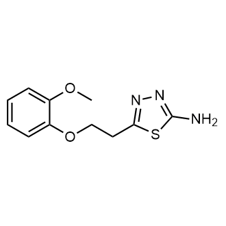 5-(2-(2-Methoxyphenoxy)ethyl)-1,3,4-thiadiazol-2-amine|CS-0574271