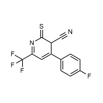 4-(4-Fluorophenyl)-2-thioxo-6-(trifluoromethyl)-2,3-dihydropyridine-3-carbonitrile|CS-0574305