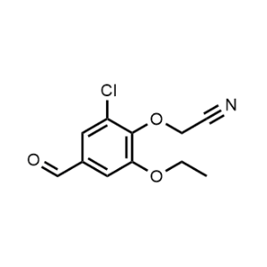 2-(2-Chloro-6-ethoxy-4-formylphenoxy)acetonitrile|CS-0574307