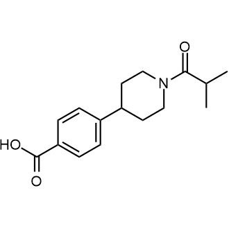 4-(1-Isobutyrylpiperidin-4-yl)benzoic acid|CS-0574364