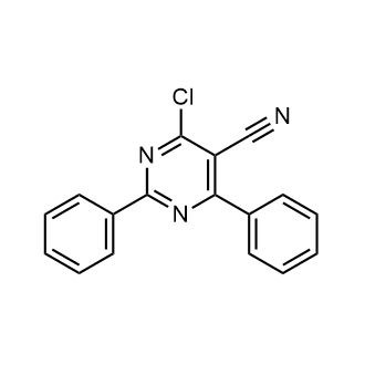 4-Chloro-2,6-diphenylpyrimidine-5-carbonitrile|CS-0574425