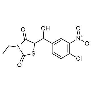 5-((4-Chloro-3-nitrophenyl)(hydroxy)methyl)-3-ethylthiazolidine-2,4-dione|CS-0574540