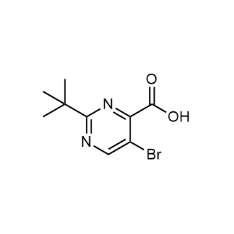 5-Bromo-2-(tert-butyl)pyrimidine-4-carboxylic acid|CS-0574721