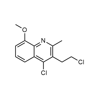 4-Chloro-3-(2-chloroethyl)-8-methoxy-2-methylquinoline|CS-0574767