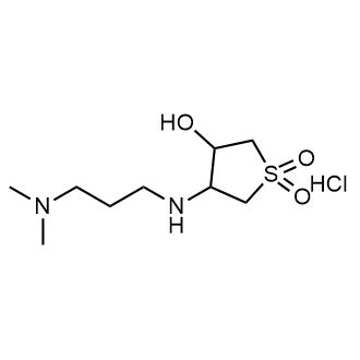 3-((3-(Dimethylamino)propyl)amino)-4-hydroxytetrahydrothiophene 1,1-dioxide hydrochloride|CS-0574914