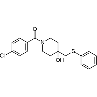 (4-Chlorophenyl)(4-hydroxy-4-((phenylthio)methyl)piperidin-1-yl)methanone|CS-0574929