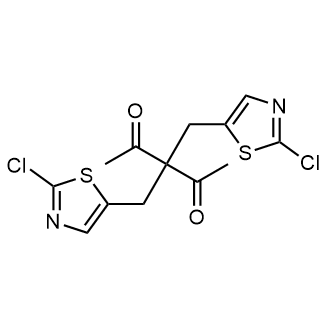 3,3-Bis((2-chlorothiazol-5-yl)methyl)pentane-2,4-dione|CS-0574932