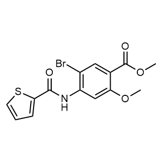 Methyl 5-bromo-2-methoxy-4-(thiophene-2-carboxamido)benzoate|CS-0575023