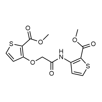 Methyl 3-(2-((2-(methoxycarbonyl)thiophen-3-yl)amino)-2-oxoethoxy)thiophene-2-carboxylate|CS-0575037