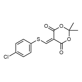 5-(((4-Chlorophenyl)thio)methylene)-2,2-dimethyl-1,3-dioxane-4,6-dione|CS-0575049