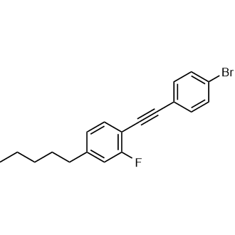 1-((4-Bromophenyl)ethynyl)-2-fluoro-4-pentylbenzene|CS-0575066