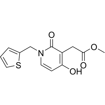 Methyl 2-(4-hydroxy-2-oxo-1-(thiophen-2-ylmethyl)-1,2-dihydropyridin-3-yl)acetate|CS-0575071