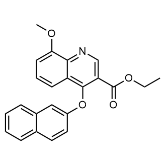 Ethyl 8-methoxy-4-(naphthalen-2-yloxy)quinoline-3-carboxylate|CS-0575126