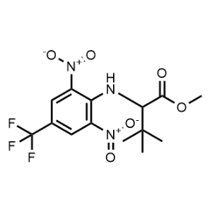 Methyl 2-((2,6-dinitro-4-(trifluoromethyl)phenyl)amino)-3,3-dimethylbutanoate|CS-0575141