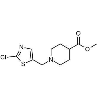 Methyl 1-((2-chlorothiazol-5-yl)methyl)piperidine-4-carboxylate|CS-0575173