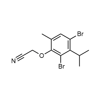 2-(2,4-Dibromo-3-isopropyl-6-methylphenoxy)acetonitrile|CS-0575197
