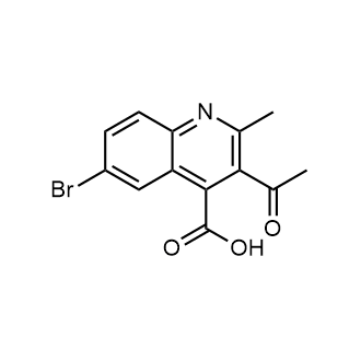 3-Acetyl-6-bromo-2-methylquinoline-4-carboxylic acid|CS-0575426
