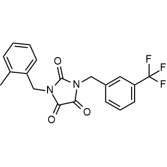 1-(2-Methylbenzyl)-3-(3-(trifluoromethyl)benzyl)imidazolidine-2,4,5-trione|CS-0575522