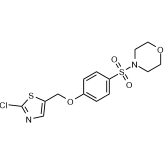 4-((4-((2-Chlorothiazol-5-yl)methoxy)phenyl)sulfonyl)morpholine|CS-0575551