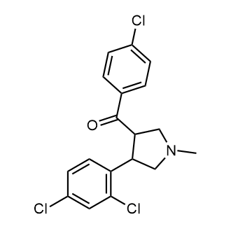 (4-Chlorophenyl)(4-(2,4-dichlorophenyl)-1-methylpyrrolidin-3-yl)methanone|CS-0575688