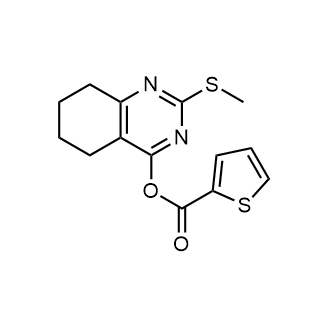 2-(Methylthio)-5,6,7,8-tetrahydroquinazolin-4-yl thiophene-2-carboxylate|CS-0575954