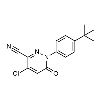 1-(4-(Tert-butyl)phenyl)-4-chloro-6-oxo-1,6-dihydropyridazine-3-carbonitrile|CS-0575979