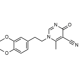 1-(3,4-Dimethoxyphenethyl)-6-methyl-4-oxo-1,4-dihydropyrimidine-5-carbonitrile|CS-0575983