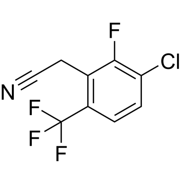 2-(3-Chloro-2-fluoro-6-(trifluoromethyl)phenyl)acetonitrile|CS-0576073