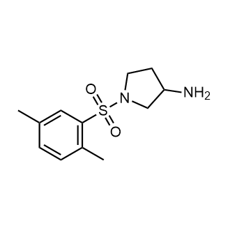 1-((2,5-Dimethylphenyl)sulfonyl)pyrrolidin-3-amine|CS-0576436