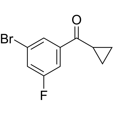 (3-Bromo-5-fluorophenyl)(cyclopropyl)methanone|CS-0576488