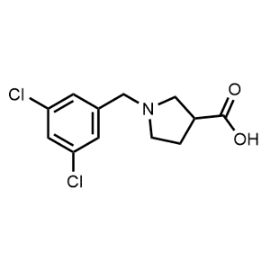 1-(3,5-Dichlorobenzyl)pyrrolidine-3-carboxylic acid|CS-0576512