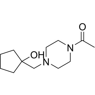 1-(4-((1-Hydroxycyclopentyl)methyl)piperazin-1-yl)ethan-1-one|CS-0576526