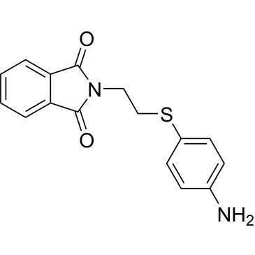 2-(2-((4-Aminophenyl)thio)ethyl)isoindoline-1,3-dione|CS-0576536